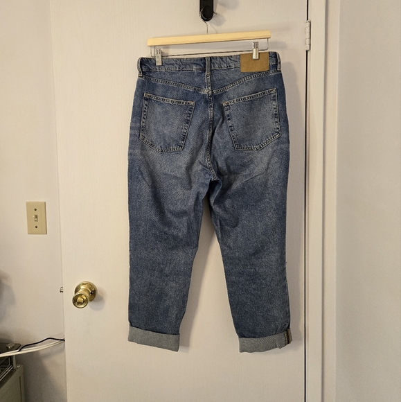 H&M jeans size 10 with button fly - Picture 2 of 3